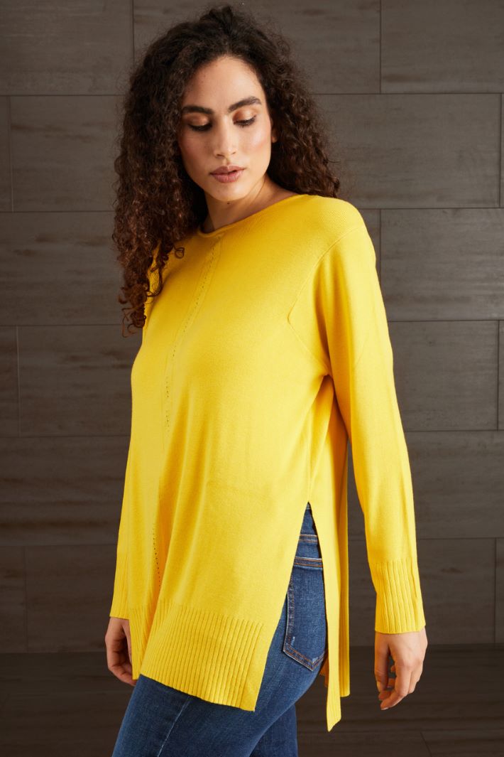 Maglia in viscosa - GIALLO - Fashion Market - 2