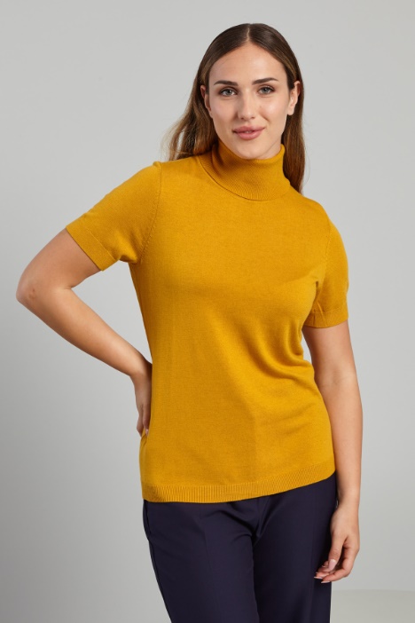 Maglia con collo alto - Fashion Market
