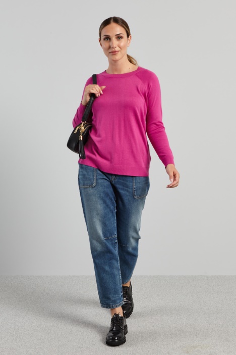 Maglia con maniche raglan - Fashion Market