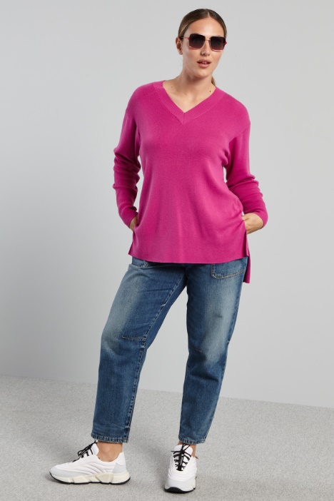 Maglia con spacchi  - Fashion Market