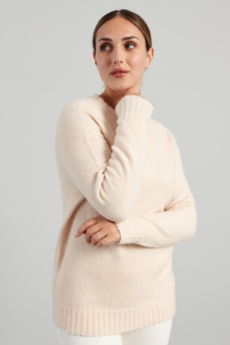 Maglia garzata in alpaca - Fashion Market