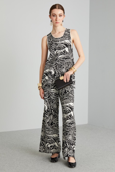 Top in maglia jacquard - Fashion Market