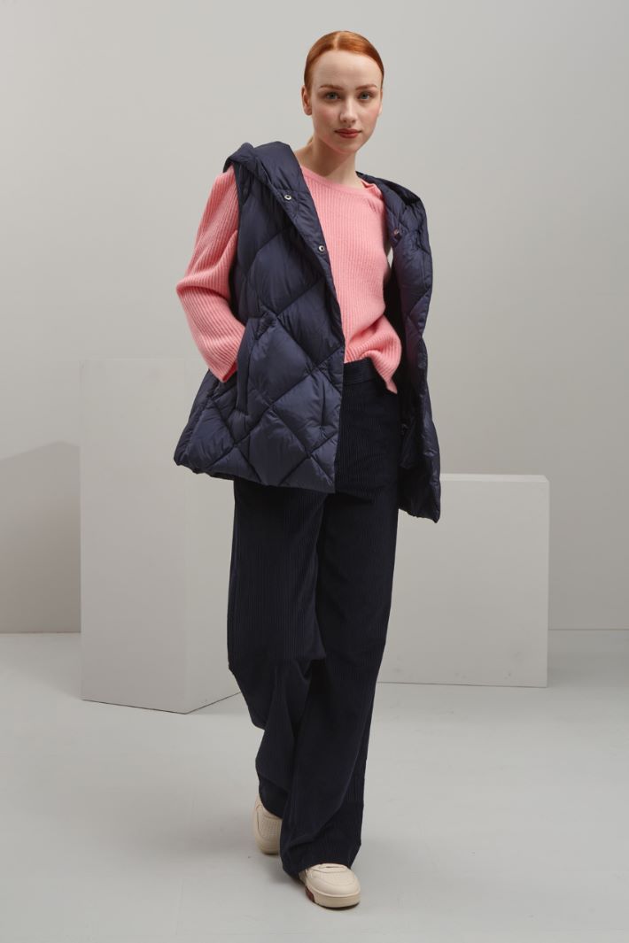 Maglia in puro cashmere - ROSA - Fashion Market