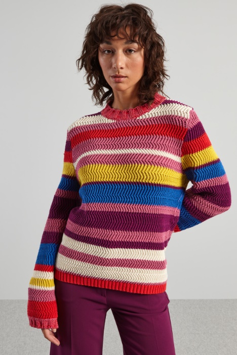 Maglia con collo montante - Fashion Market