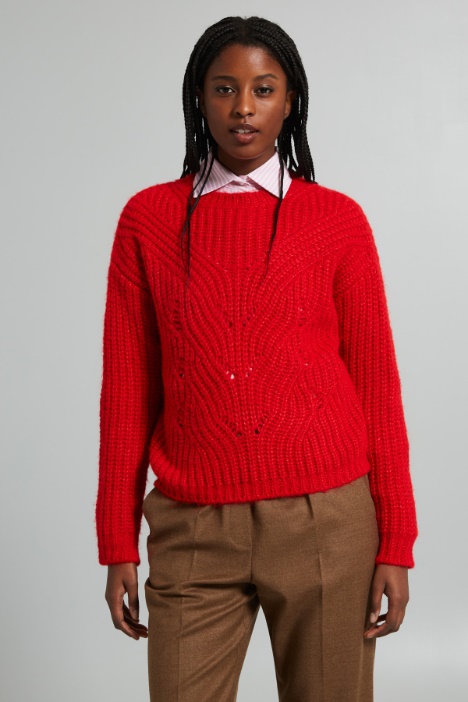 Maglia regolare a coste - Fashion Market