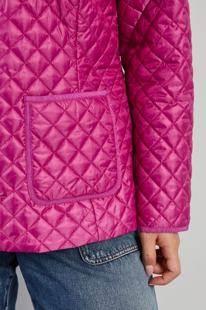 Imbottito con tasche applicate - FUXIA - Fashion Market - 3