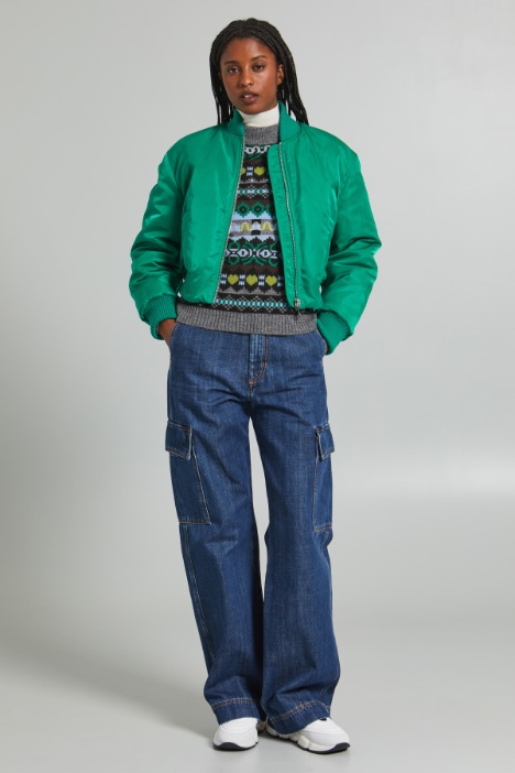 Bomber corto antigoccia  - Fashion Market