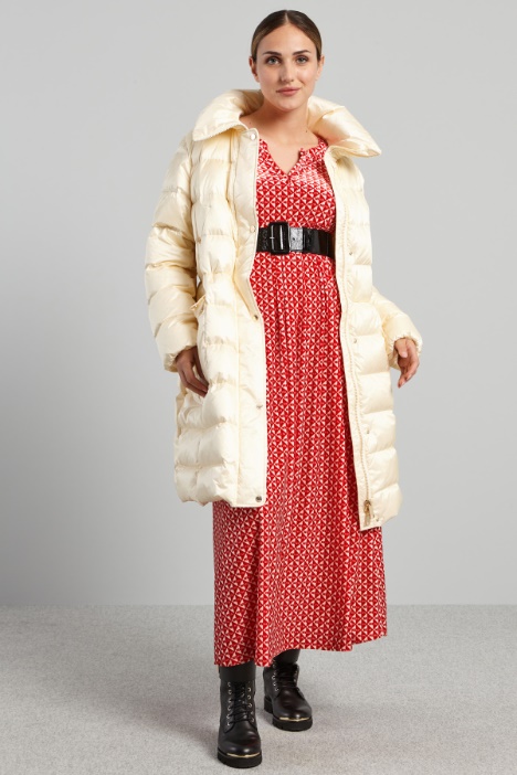 Piumino con collo alto - Fashion Market