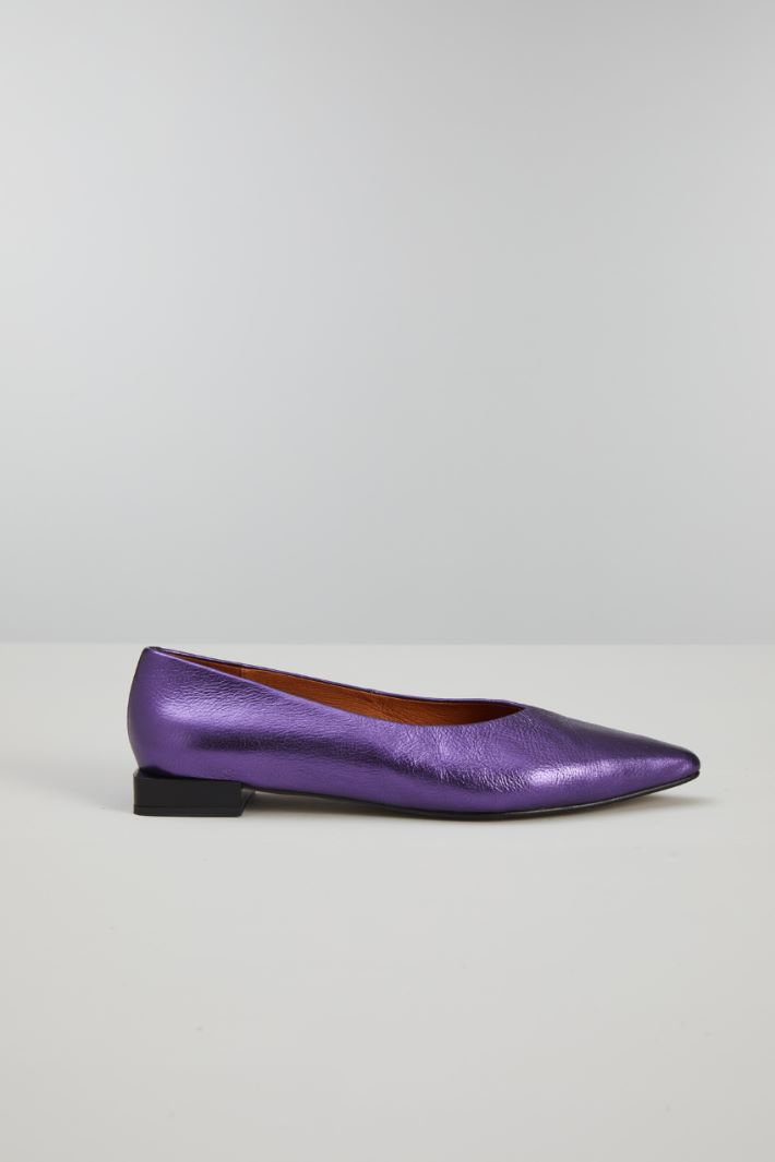 Ballerine laminate - VIOLA - Fashion Market