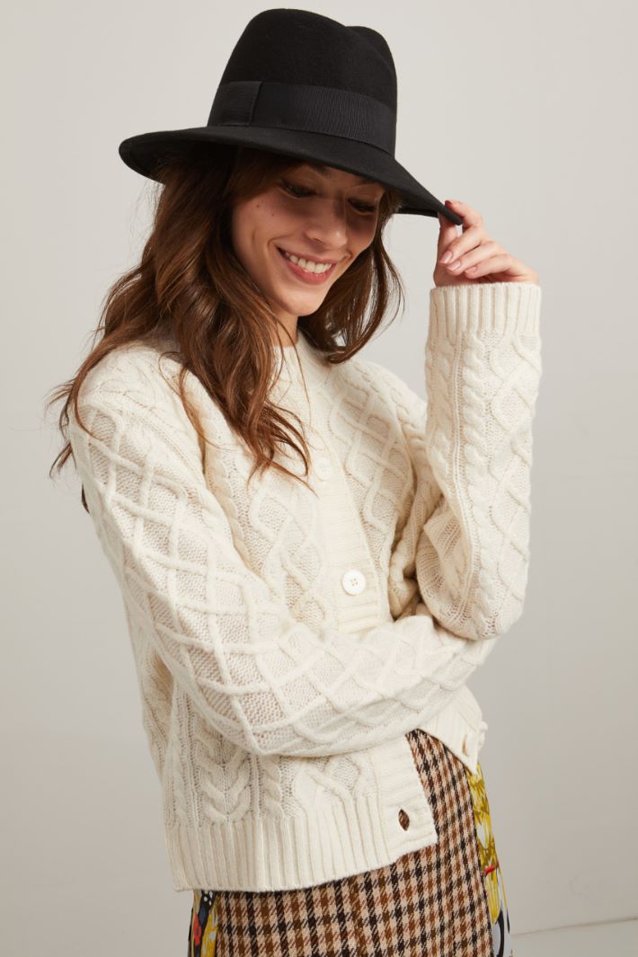 Fedora in lana - NERO - Fashion Market - 2