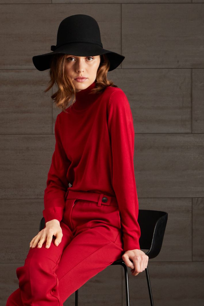 Cappello a tesa larga - NERO - Fashion Market