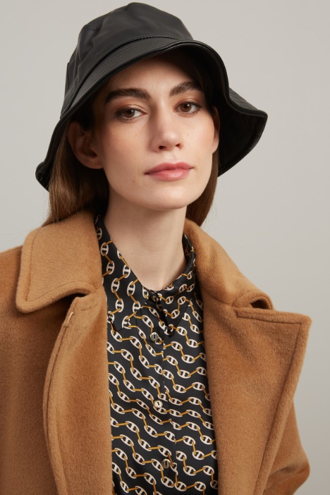 Cappello in similpelle - Fashion Market