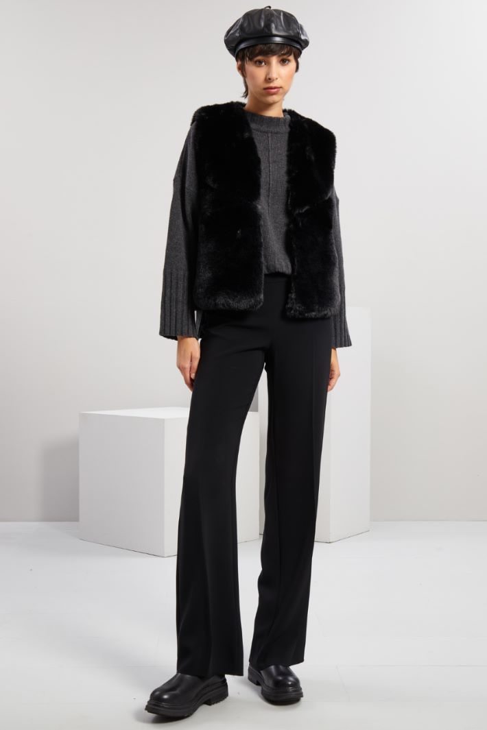 Basco in similpelle - NERO - Fashion Market - 2
