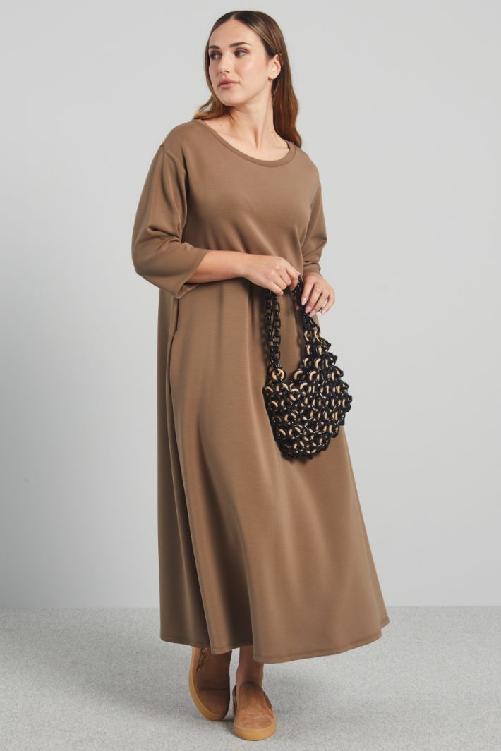 Abito lungo in jersey  - FANGO - Fashion Market