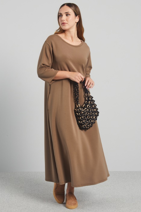Abito lungo in jersey  - Fashion Market