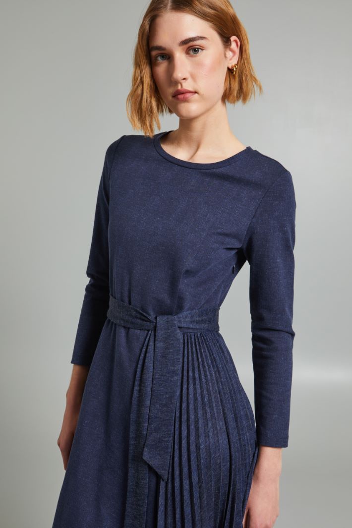 Abito in jersey stampato - BLU DENIM - Fashion Market - 2