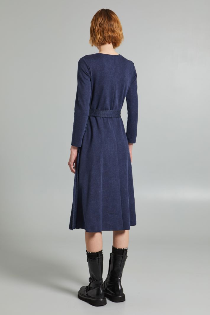 Abito in jersey stampato - BLU DENIM - Fashion Market - 3