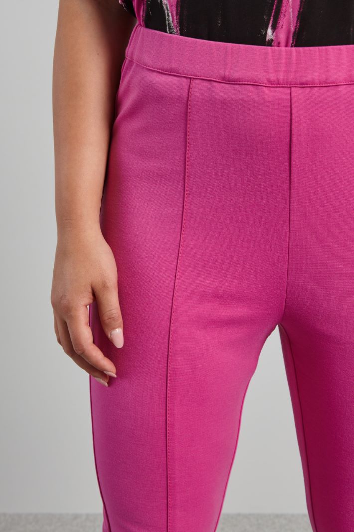 Pantaloni in jersey - FUXIA - Fashion Market - 3