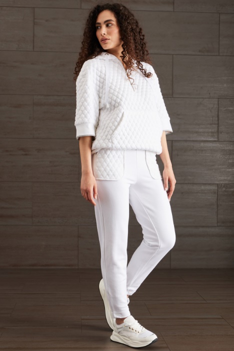 Jogger in jersey di cotone - Fashion Market