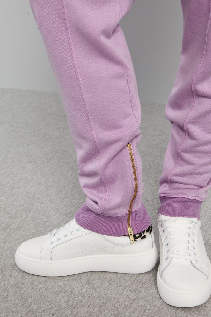 Pantaloni in jersey pesante - LILLA - Fashion Market - 3