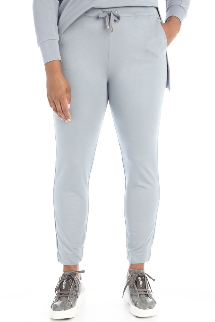 Pantaloni jogger in jersey - AVIO - Fashion Market - 4