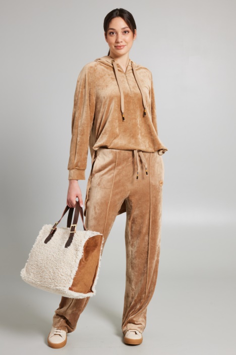 Pantaloni morbidi in ciniglia - Fashion Market