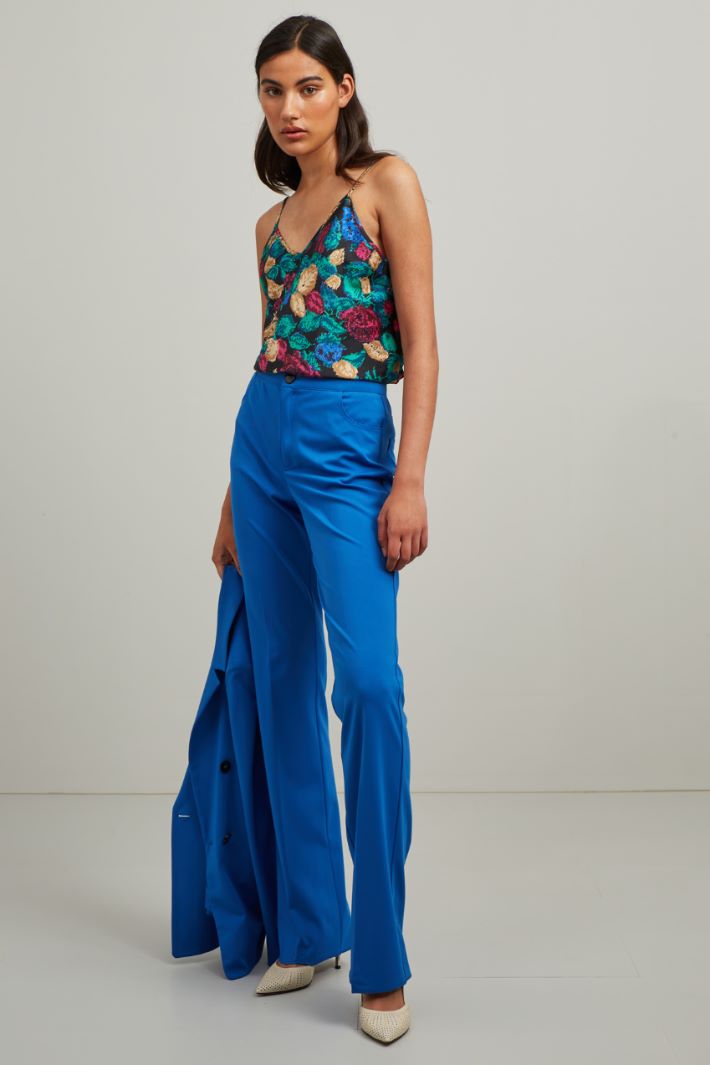 Pantaloni flare - BLUETTE - Fashion Market