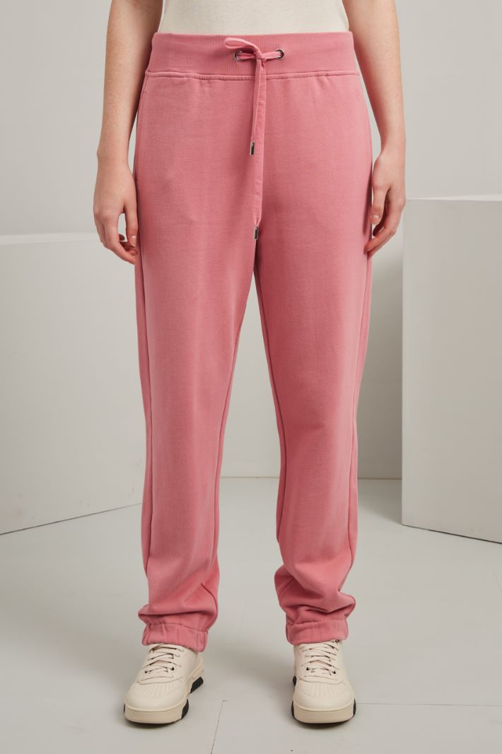 Jogger in puro cotone - ROSA BABY - Fashion Market - 2