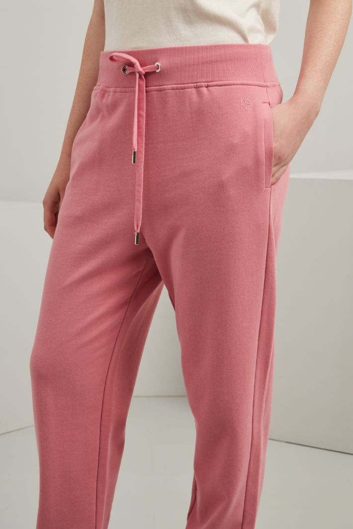 Jogger in puro cotone - ROSA BABY - Fashion Market - 3