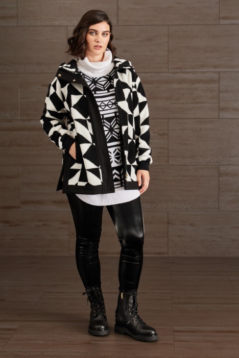 Giacca effetto peluche  - Fashion Market