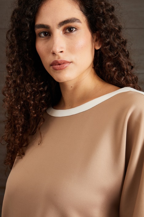 Top in jersey compatto - Fashion Market