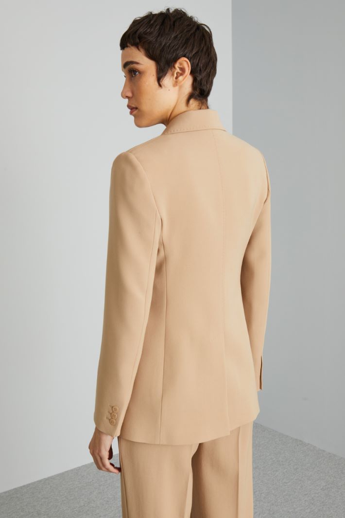 Blazer con bottone singolo - BISCOTTO - Fashion Market - 4