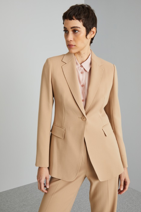 Blazer con bottone singolo - Fashion Market