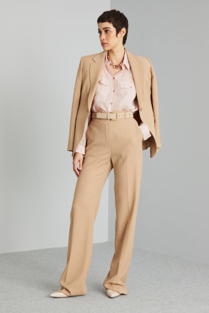 Blazer con bottone singolo - BISCOTTO - Fashion Market