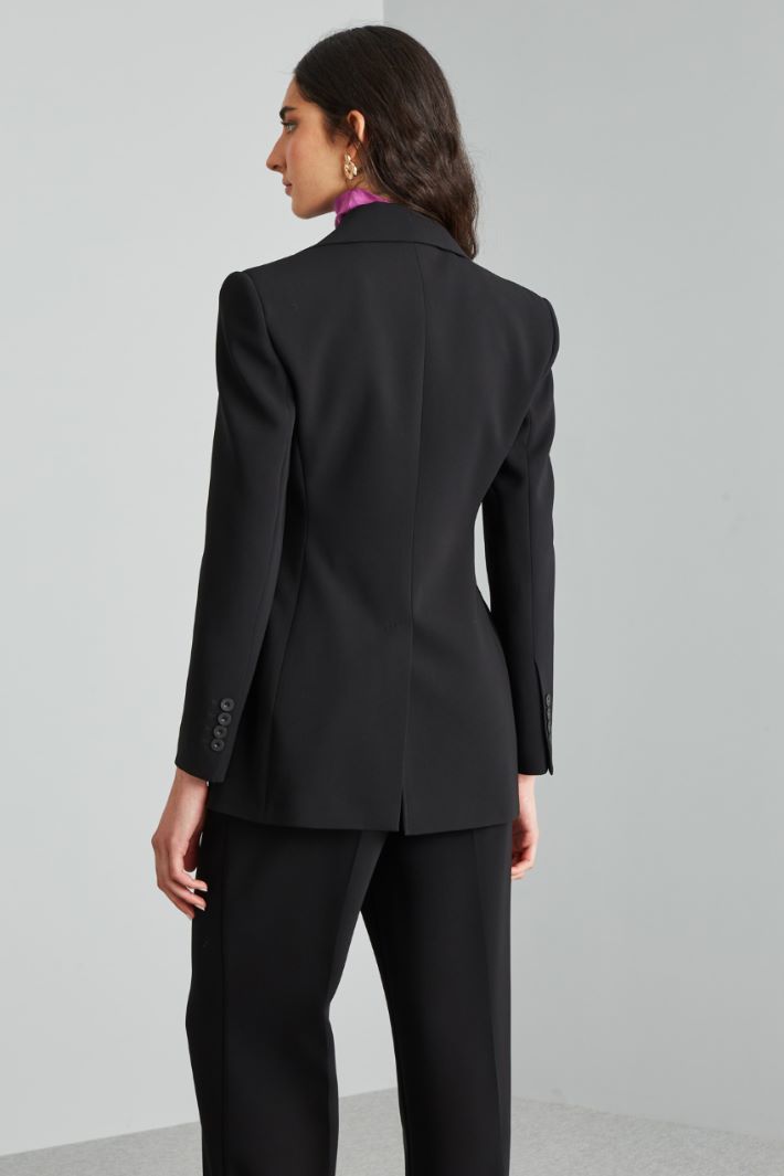 Blazer monopetto  - NERO - Fashion Market - 4