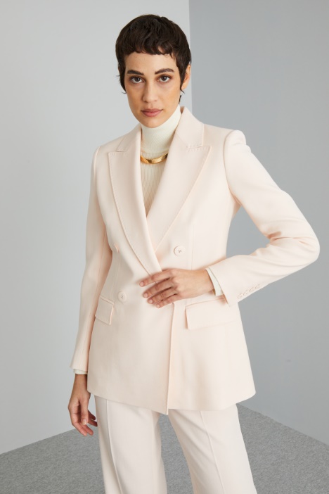 Blazer con rever a lancia - Fashion Market