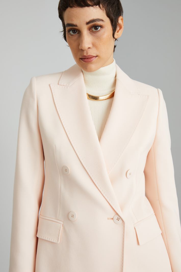 Blazer con rever a lancia - ROSA BABY - Fashion Market - 3
