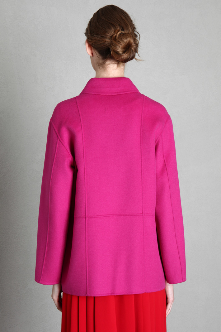 Caban doppiopetto - FUXIA - Fashion Market - 4