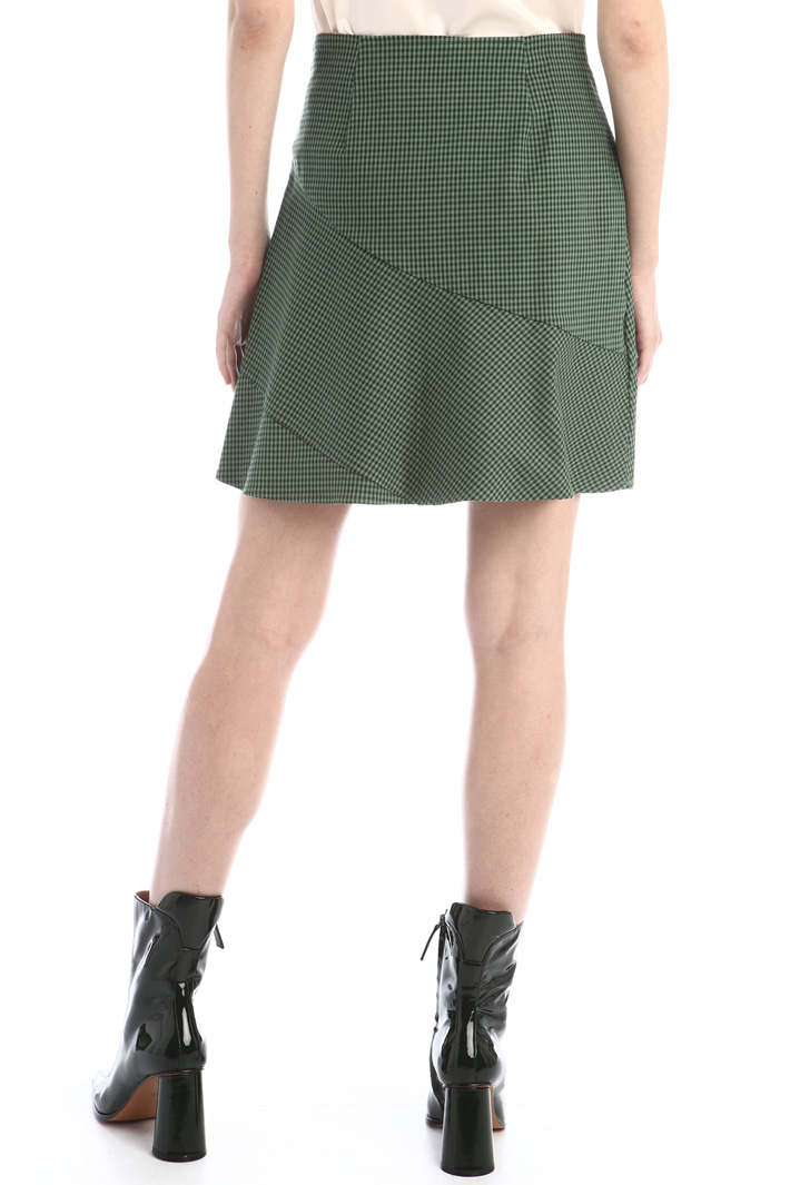 Gonna corta ad A - VERDE - Fashion Market - 2