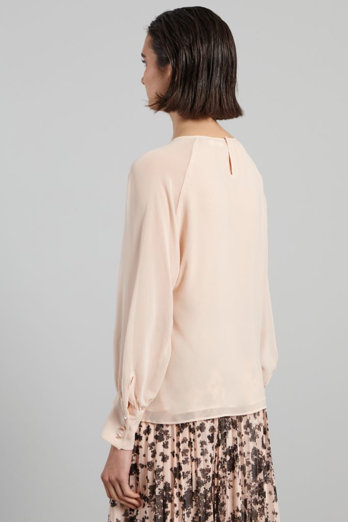 Blusa in pura seta - CIPRIA - Fashion Market - 4
