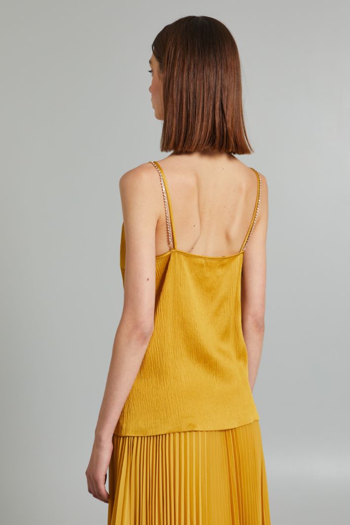 Top in creponne di viscosa - SENAPE - Fashion Market - 4