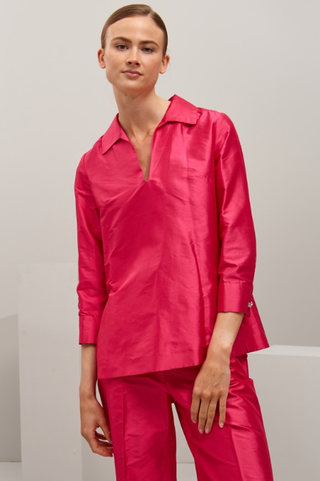 Casacca in shantung di seta - Fashion Market