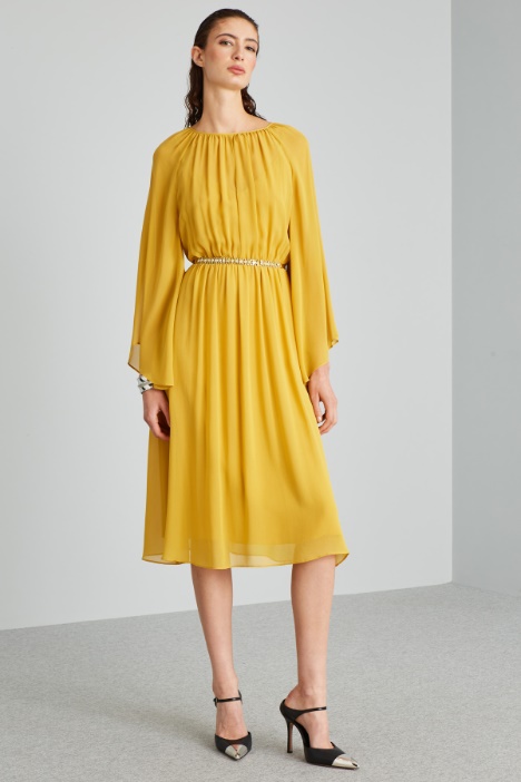 Abito midi in pura seta - Fashion Market
