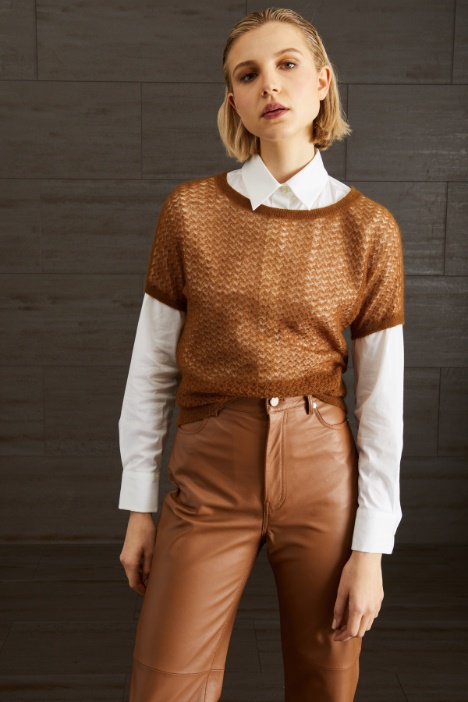 Maglia in garza di mohair - Fashion Market