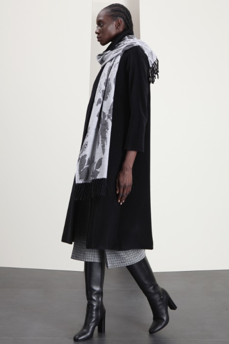 Sciarpa in lana jacquard - Fashion Market