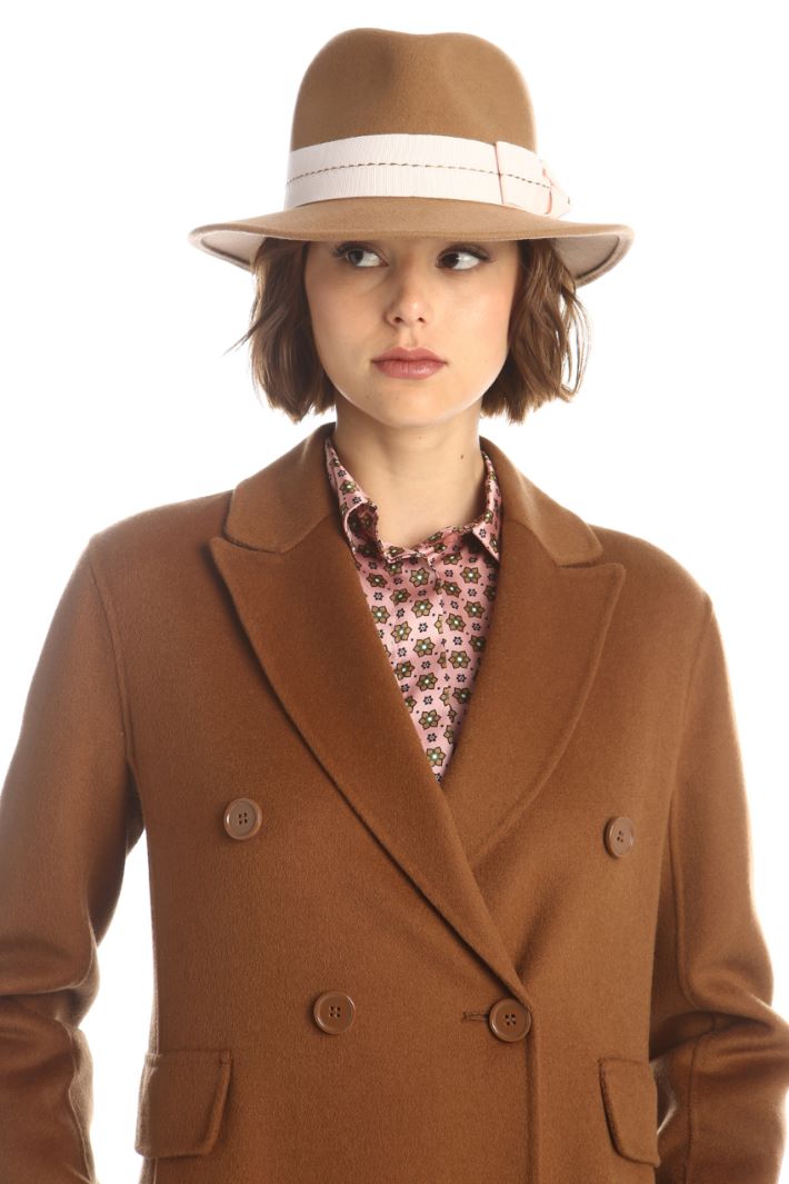 Fedora in lana - CAMMELLO ROSA - Fashion Market - 2
