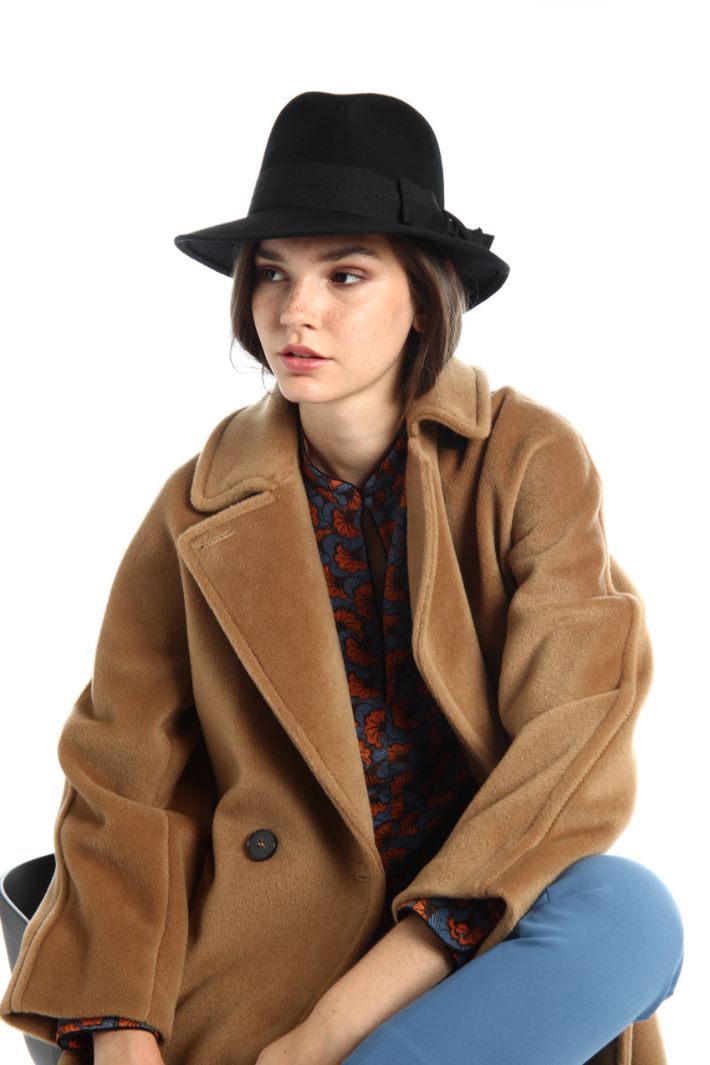 Fedora in lana - NERO - Fashion Market - 2