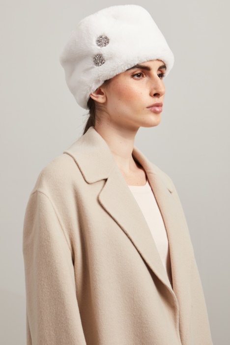 Colbacco con inserto gioiello - Fashion Market