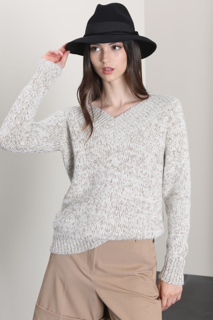 Fedora in feltro di pura lana - NERO - Fashion Market