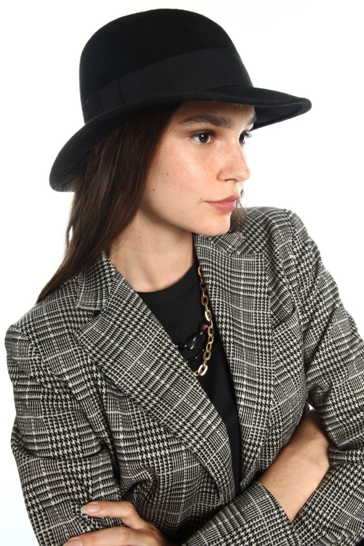 Fedora in lana - NERO - Fashion Market - 2
